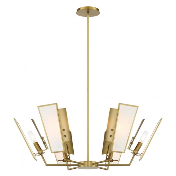 Minka Lavery - Ricochet - 6 Light Chandelier-11 Inches Tall and 32 Inches Wide
