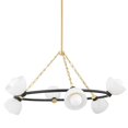 thumbnail image 1 of 6 Light Chandelier-20.5 inches Tall and 42.75 inches Wide Bailey Street Home 735-Bel-4955953, 1 of 1