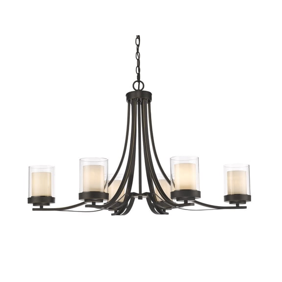 6 Light Chandelier 426-6-OB