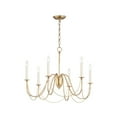 thumbnail image 1 of 12166GL Maxim Lighting Plumette - 6 Light Chandelier In Traditional Style-22 Inches Tall and 28 Inches Wide-Gold Leaf Finish    -Traditional, 1 of 5