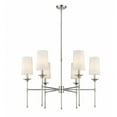 thumbnail image 1 of 6 Light Chandelier In Traditional Style-25.5 Inches Tall And 38 Inches Wide Z-Lite 3033-6Pn, 1 of 5