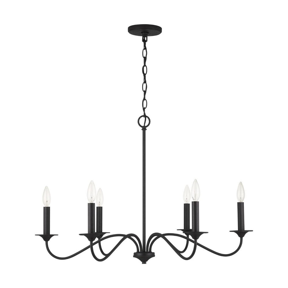 6 Light Chandelier -Traditional Installation Capital Lighting 437262Bi