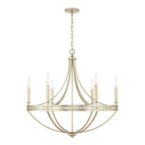 6 Light Chandelier     -Traditional Installation Capital Lighting 443161Wg