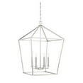 thumbnail image 1 of 6 Light Foyer-Traditional Style with Transitional and Bohemian Inspirations-36.5 inches Tall By 24 inches Wide-Satin Nickel Finish Bailey Street Home, 1 of 5