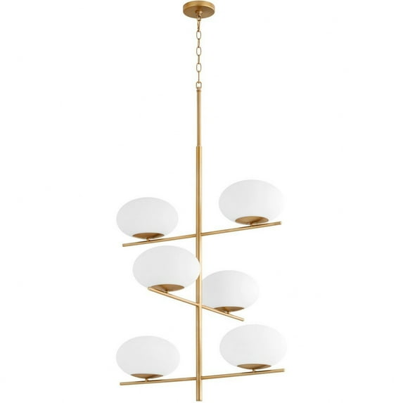 Cyan Design - Pod - 6 Light Large Chandelier-36 Inches Tall And 26 Inches Wide -Traditional Installation
