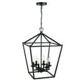 thumbnail image 1 of 6-Light Matte Black Pendant Lighting Kitchen Island Ceiling Mount Light Fixture with 36 inch Hanging Chain, 1 of 8