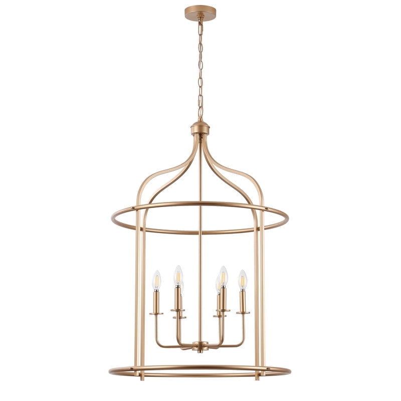 6-Light Modern Hanging Pendant Lights 25.9 inches Dining Room Light Fixture for Dining Room & LIving Room