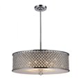 thumbnail image 1 of Elk Lighting Genevieve Contemporary 6-Light Pendant in Polished Chrome, 1 of 2