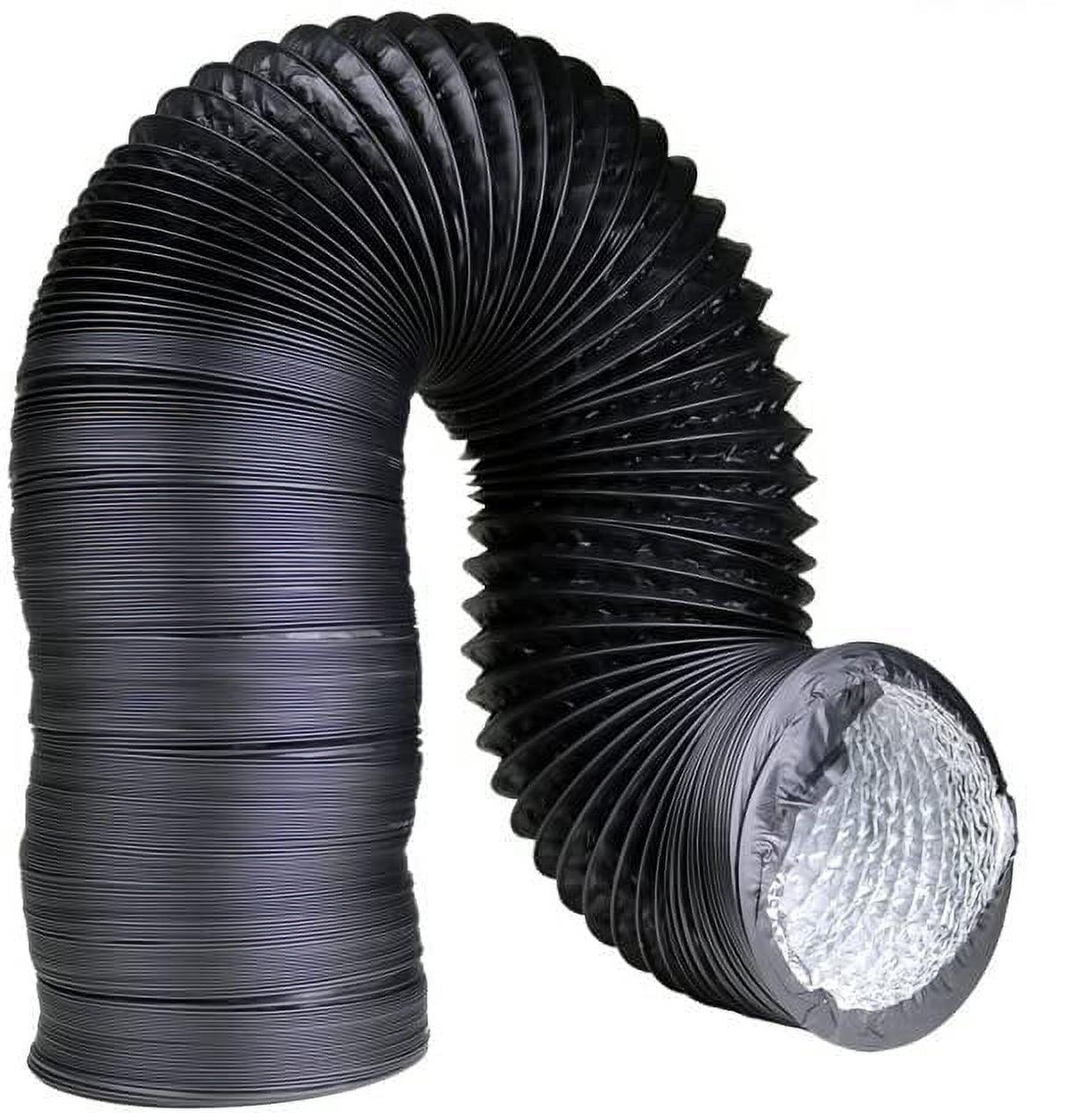 6'' Light Proof Black Ducting