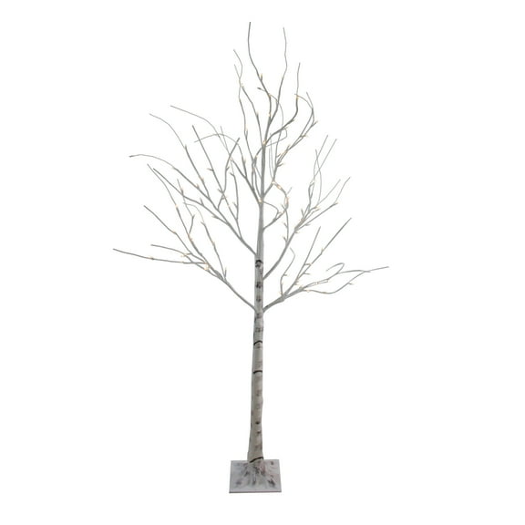 Northlight 6' Prelit Christmas Twig Tree Outdoor Yard Art Decoration - Warm White LED Lights