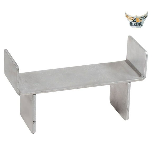 6” Load Leveler Aluminum Lumber Clip Compatible with 3-3/8" Stake Pockets 20K Capacity - H Shaped Secure Load Distribution & Protection for Heavy-Duty Loading Operations