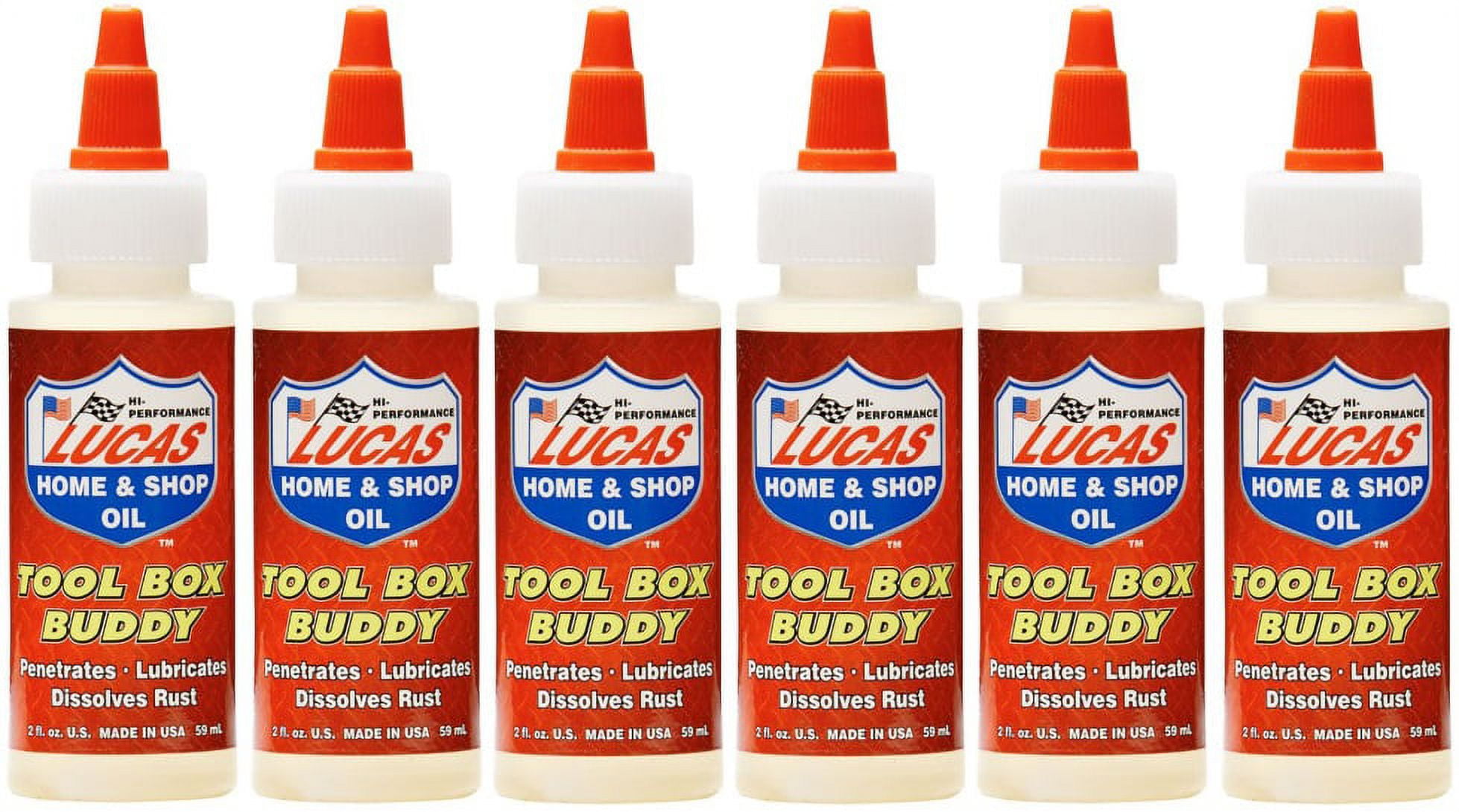 6 - Lucas Oil Tool Box Buddy 2oz Air Gun Impact Tool Lube Lubricant -  Walmart.com