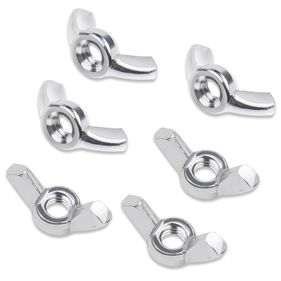 6 M8 wing nuts -304 material/DIN315 standard