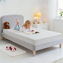 Leovanni 6" Gel Memory Foam Mattress, Twin - 2-Layer Design with Removable & Washable Cover, Medium Firm Support, CertiPUR-US Certified