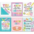 thumbnail image 1 of 6 Math Posters  Fun & Motivational Math Posters for Elementary, Middle & High School, Teacher Must Haves for Classroom Decor & Bulletin Board Sets, Pastel Classroom Decor, 1 of 1