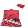thumbnail image 1 of 6" Mechanical Dial Caliper Micrometer Measure Outside Inside Ruler Inspection, 1 of 4