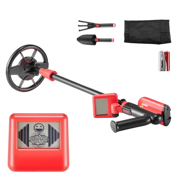 6" Metal Detector, IP68, LCD, Adj Height, for Treasure