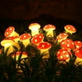 thumbnail image 1 of 6 Meter 40 Led Mushroom String Lights, Battery Powered (No Battery Included) With Cute Adorned Cap Design, Two Lighting Modes Ip44 Waterproof For Indoor Outdoor Garden Yard Party, 1 of 7