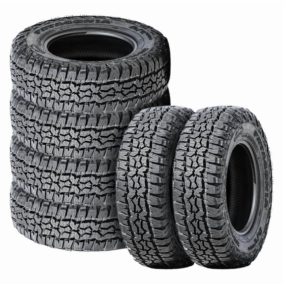 6 Milestar Patagonia A/T Pro LT245/75R16 120/116S 10 PLY+Snow Certified+55K Mile 22275057 / 245/75/16 / 2457516