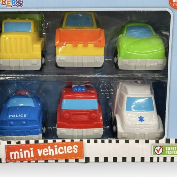 6 Mini Explorers Mini Vehicles