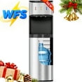thumbnail image 1 of Patiosunny Bottom-Loading Water Dispenser, 3 Temperatures (Hot, Room and Cold), Child Safety Lock, LED Display with Water Shortage Alert, Silver, 1 of 7