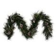 thumbnail image 1 of Vickerman 6' x 12" Artificial Long Leaf Pine with Seeded Cedar, Eucalyptus Foliage, and Pinecones Garland, 1 of 4