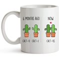 thumbnail image 1 of 6 Month Anniversary Mug 11 Ounces Funny 6 Month Anniversary Coffee Mug for Boyfriend and Girlfriend 6 Month Dating Anniversary Cup Sixth Month Dating Anniversary, 1 of 4