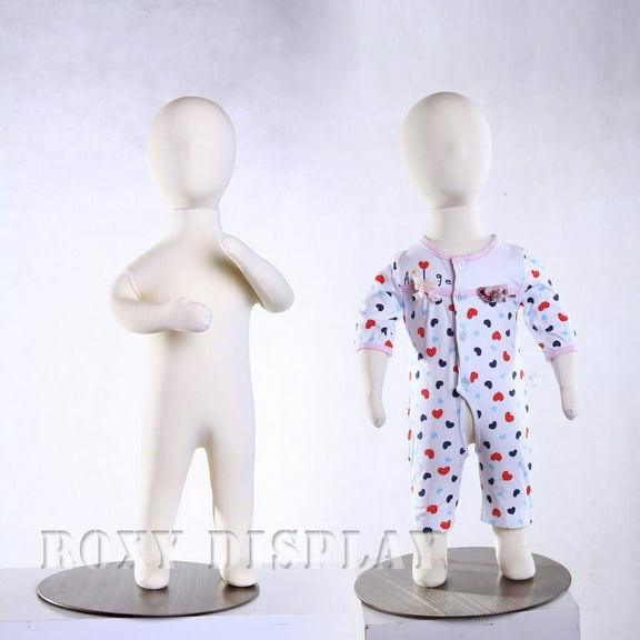 6 Month Full body Children Kid Mannequin Dress Body Form Flexible Foam #JF-CH06M