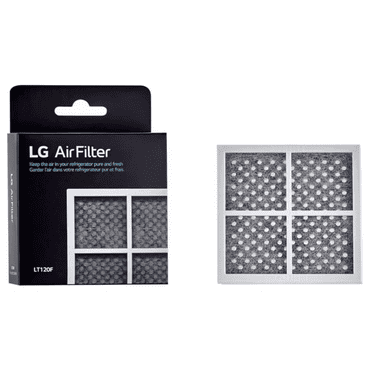 2 Pack 6 Month Replacement Refrigerator Air Filter LT120F fits Kenmore 9918 Part # ADQ73334008 & ADQ73214404, White