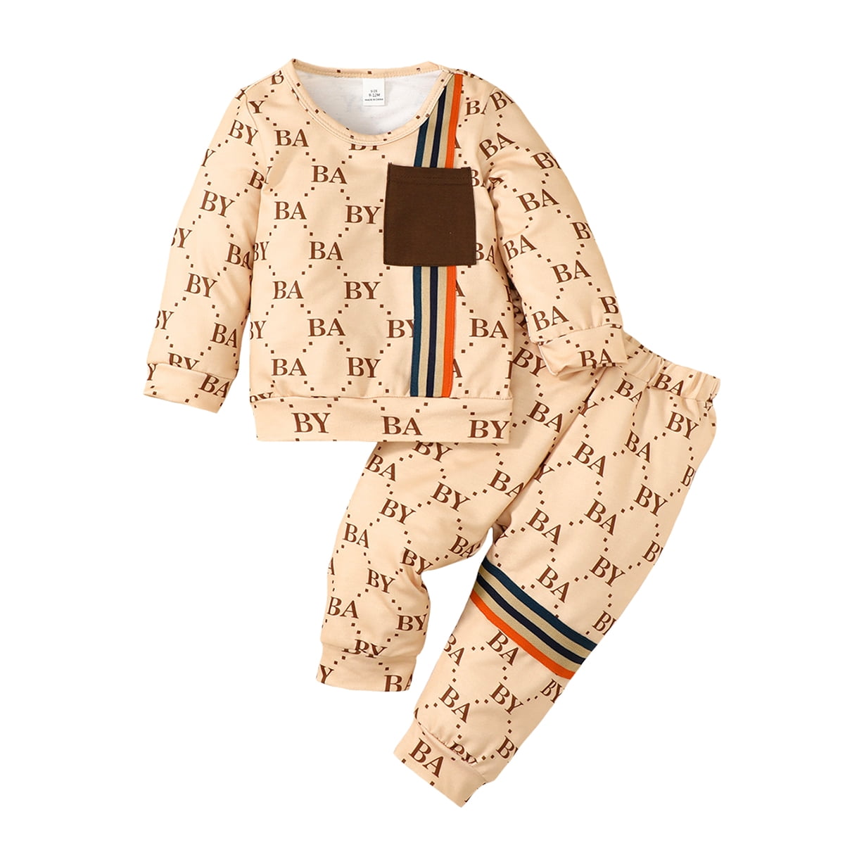 6 Months Baby Boys Clothes 9 Months Boys 2PCS Outfits Set Infant Boys