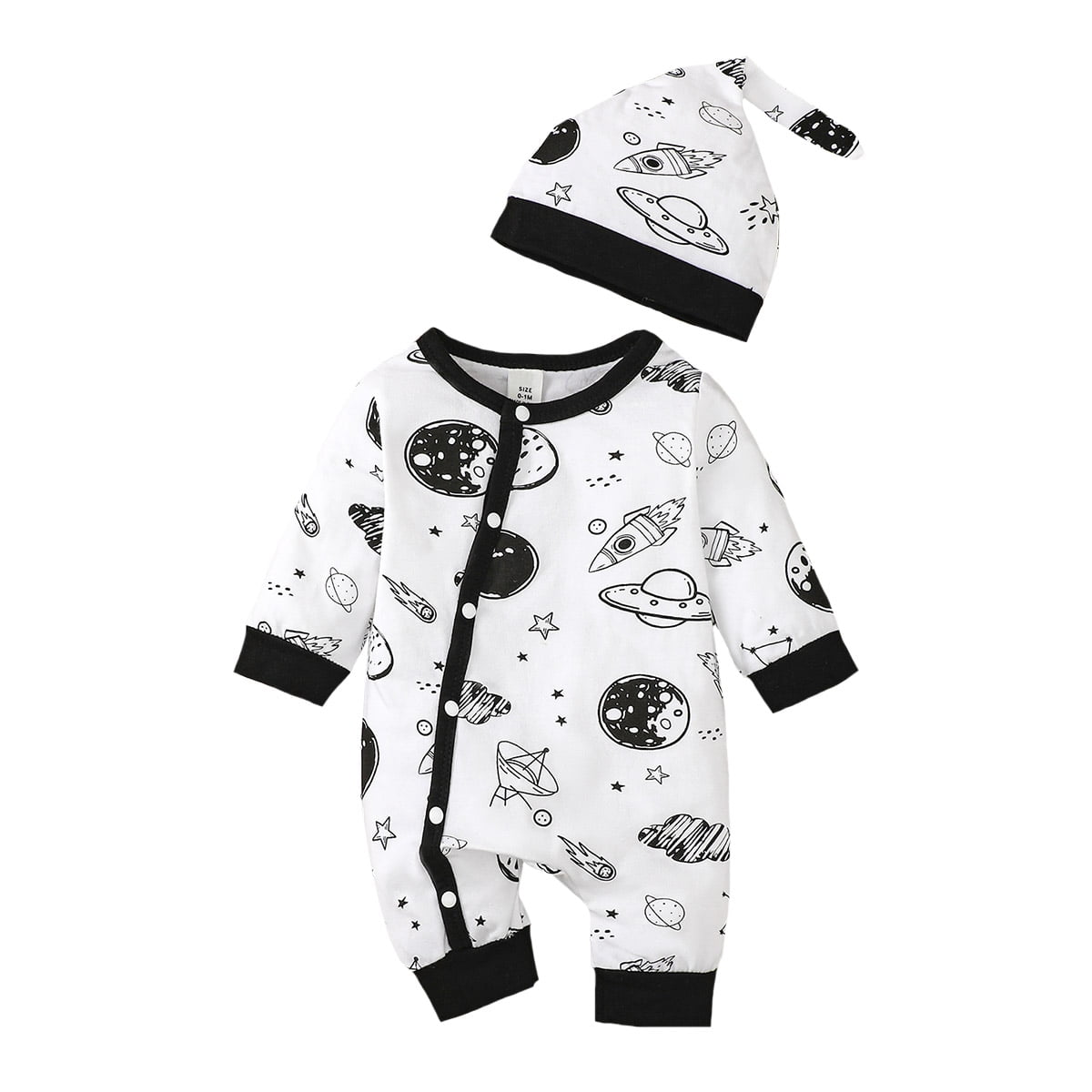 6 Months Baby Boys Clothes 9 Months Boys One-piece Bodysuit Round Neck ...