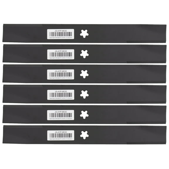6 Mower Blades AYP 532134148 532193957 134148 138497 532138497 532127842 38"