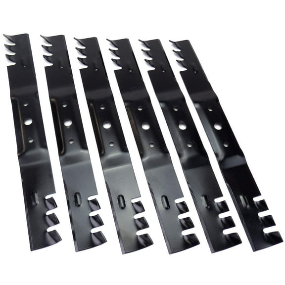 (6) Mulching Blades for John Deere 42" L100, L110 and Many More GX20249, GX20433