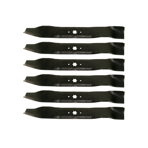 6 Mulching Mower Blades fit RTZ42 MTD Toro 742-0616A 942-0616A 112-0315 42" Deck