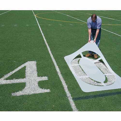 6' NCAA Football Stencil Kit