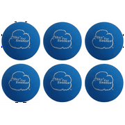 6 New SKY Bounce Rubber HAND BALL Racquetball Stickball Catch Fetch COLOR Blue