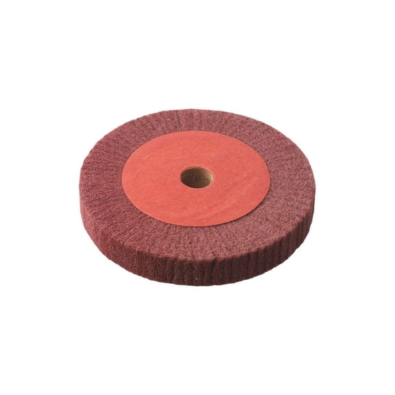 6" Nylon Fiber Flap Polishing Wheel Disc Non-Woven Abrasive Buffing 320 Grit 150Mm