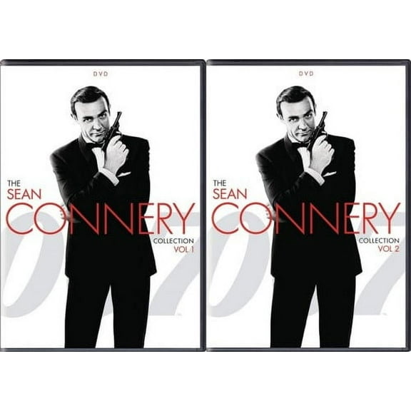 All 6 Original 1962-1971 James Bond Films: 007: The Sean Connery Collection, Vol. 1 & 2: Dr. No / From Russia with Love / Goldfinger / Thunderball / You Only Live Twice / Diamonds are Forever (DVD)