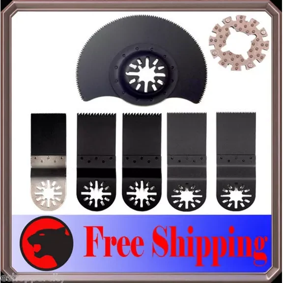 6 Oscillating Multitool Saw Blade For Rockwell Sonicrafter Rk5107K Rk2522K2 Worx
