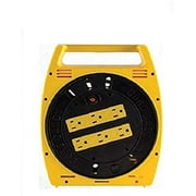 6 Outlet Cable Reel 16/3 25 ft. Extension Cord 13 AMP, 125 Volt, 1625 Watt by LifeSupplyUSA
