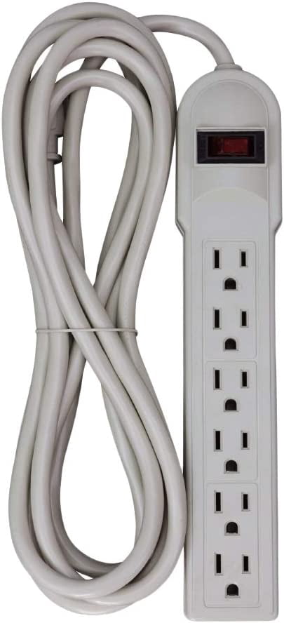 6-Outlet Surge Protector Power Strip by Uninex