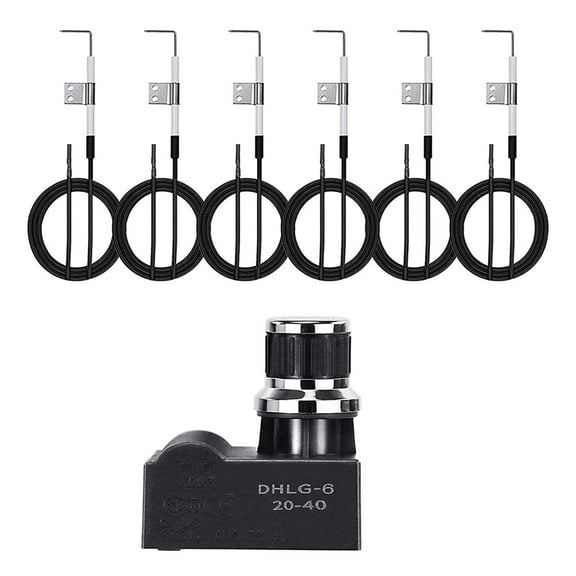 6 Outlet Universal Tact Push Button Ignitor with Ignition Kits 720-0888N