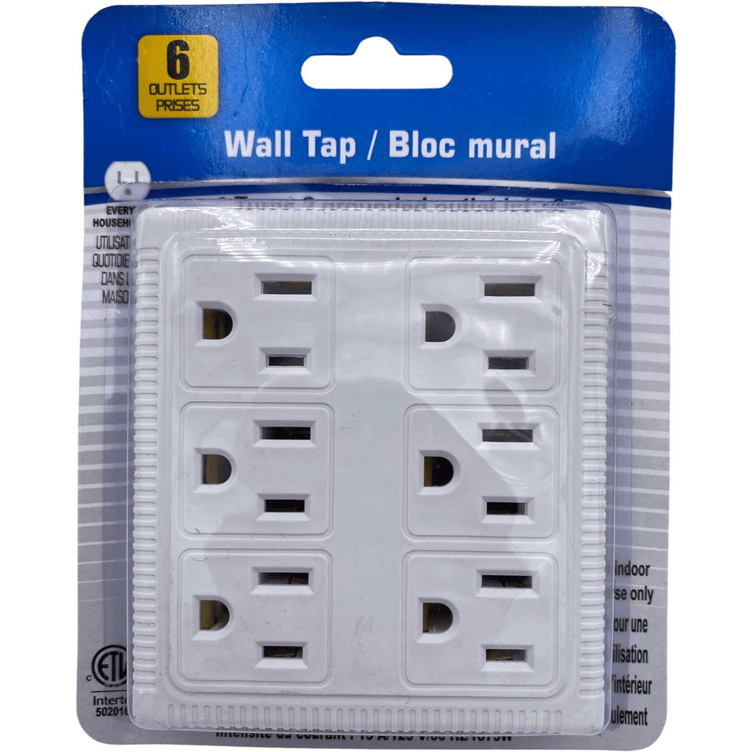 6Outlet Wall Taps for Home, Office, Dorm Essentials