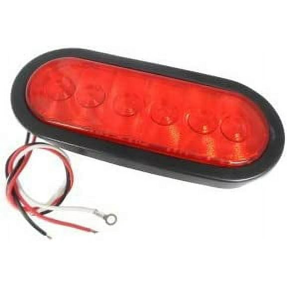 6 Oval D.O.T. Approved Trailer Light Boat Trailer Light LED (Submersible Design)