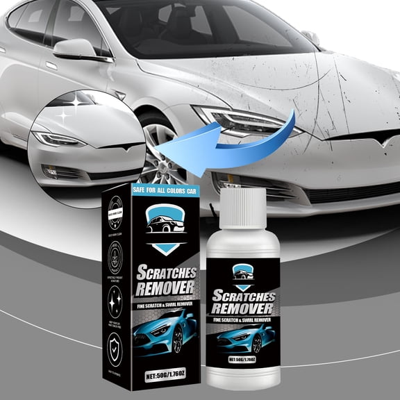 6 Oz Car Scratch Remover Cream, Premium Auto Paint Scratch Repair Paste With Deep Scratch & Swirl Marks Erasing, Paint Ing Engaging / Interactivection For Automotive Detailing, Car Care For