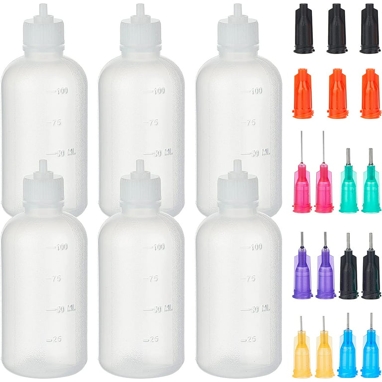 5 Colors Precision Tip Applicator Needle Tip Bottle for Alcohol Ink DIY  Quilling