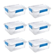 6 Pack - Ezy Storage Waterproof 3Gal/12Qt/11.4L Storagee Box IP67