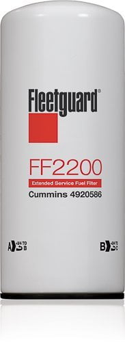 6/PACK FLEETGUARD FUEL FILTER FF2200 - Walmart.com