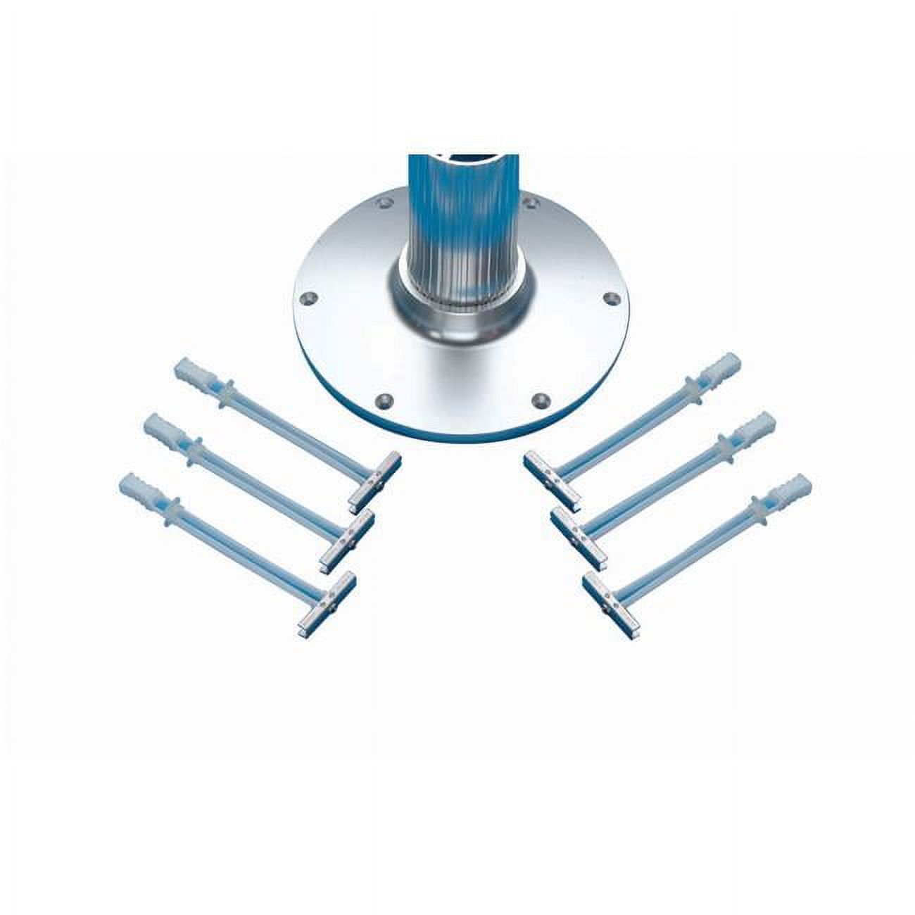 6 PACK Garelick 21026 Anchor Base Toggler SStell Bolt 1/420 Pedestal