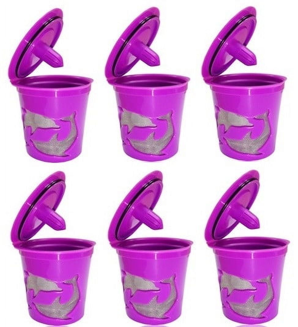 6 PACK Keurig KCup Compatible Reusable Refillable Coffee Filter Pod, 6 Count Keurig 2.0